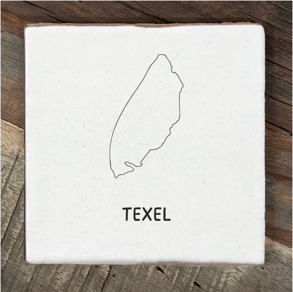 Label2X Tegeltje Texel Tegeltje Texel woonaccessoires homedecoratie