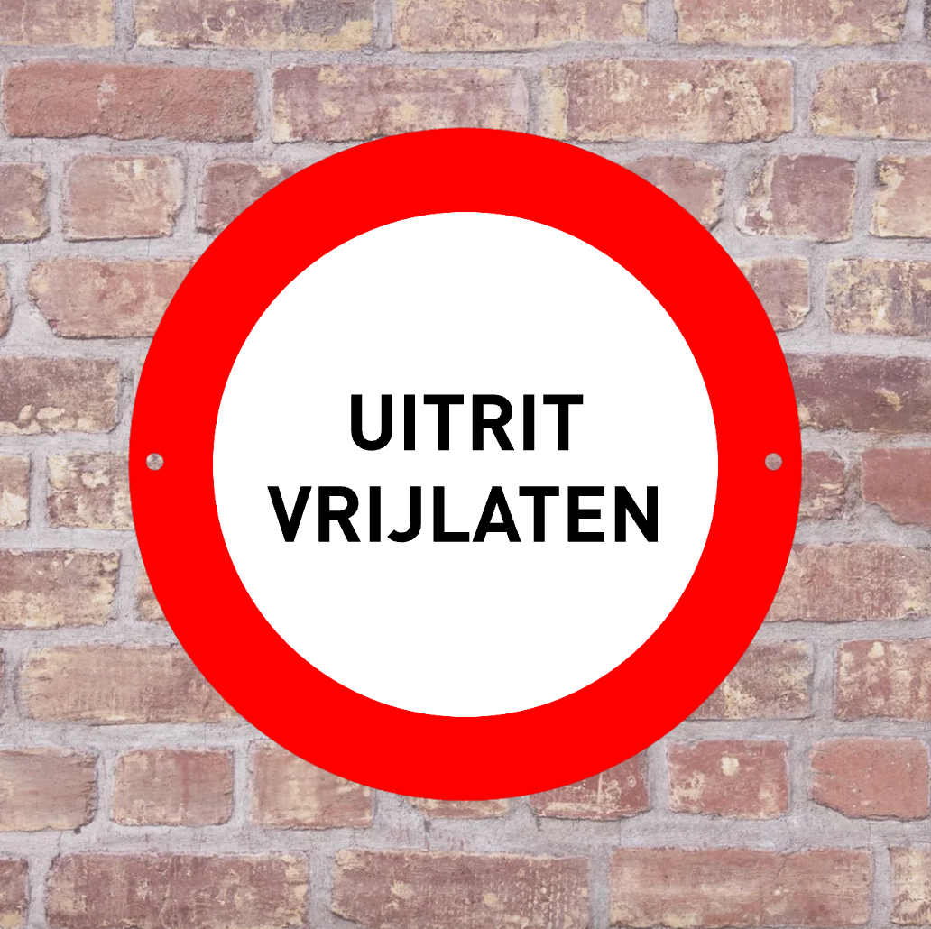 Label2X Uitrit vrijlaten ring Uitrit vrijlaten ring woonaccessoires homedecoratie