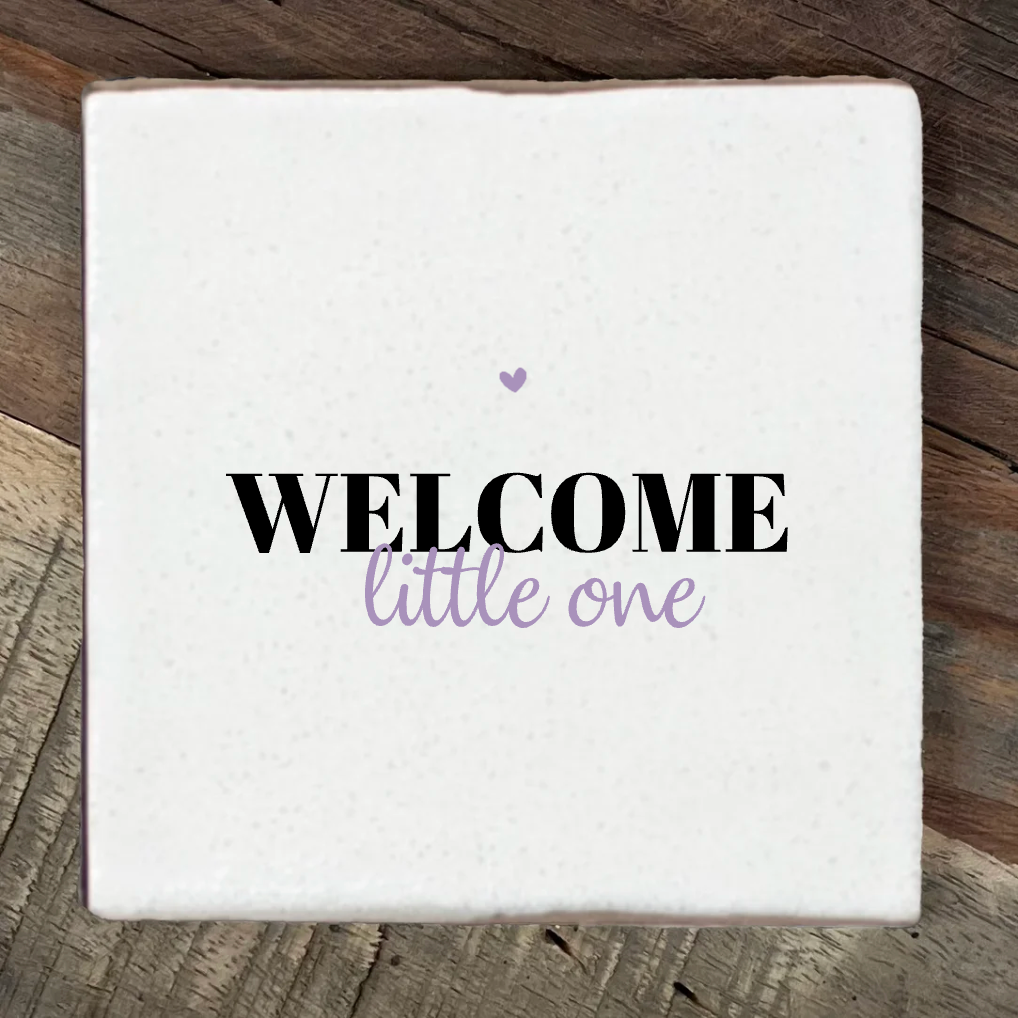 Label2X Welcome little one Welcome little one woonaccessoires homedecoratie