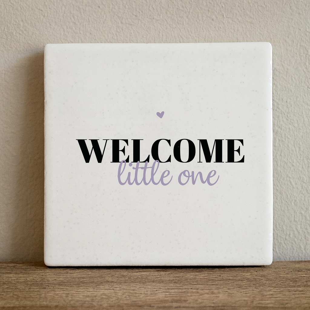 Label2X Welcome little one Welcome little one woonaccessoires homedecoratie