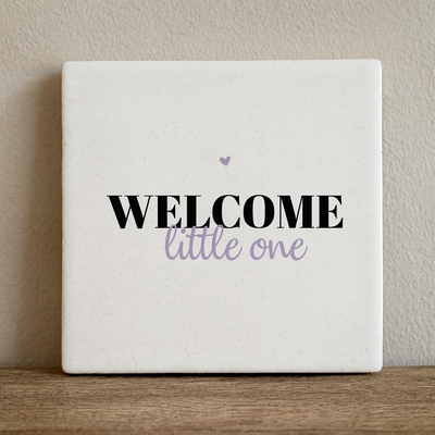 Label2X Welcome little one Welcome little one woonaccessoires homedecoratie