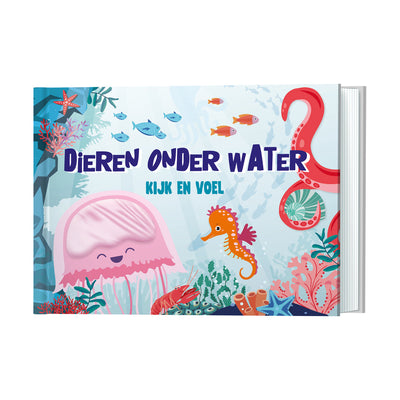 Lantaarn Publishers Kinderboeken Kijk en voel - Dieren onder water woonaccessoires homedecoratie