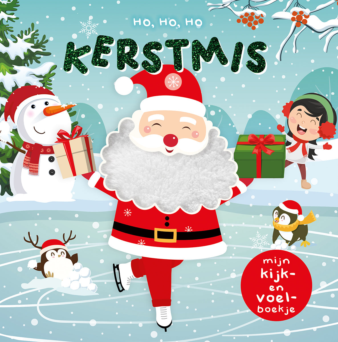 Lantaarn Publishers Kinderboeken Kijk en voel - Kerstmis 9789463547123 woonaccessoires homedecoratie