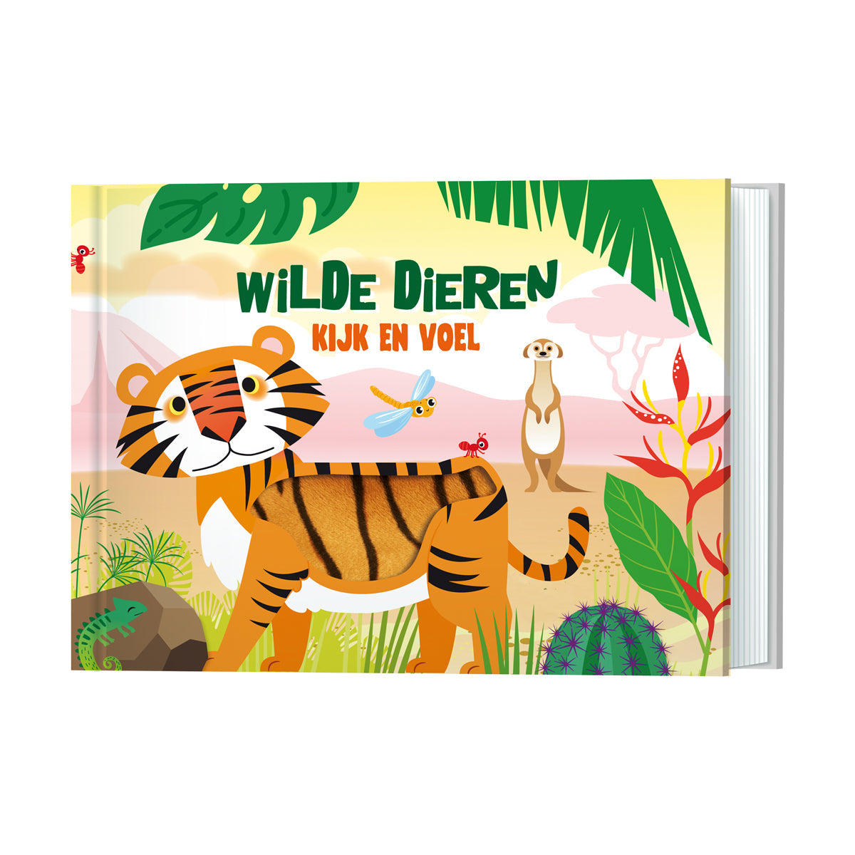 Lantaarn Publishers Kinderboeken Kijk en voel - Wilde dieren woonaccessoires homedecoratie