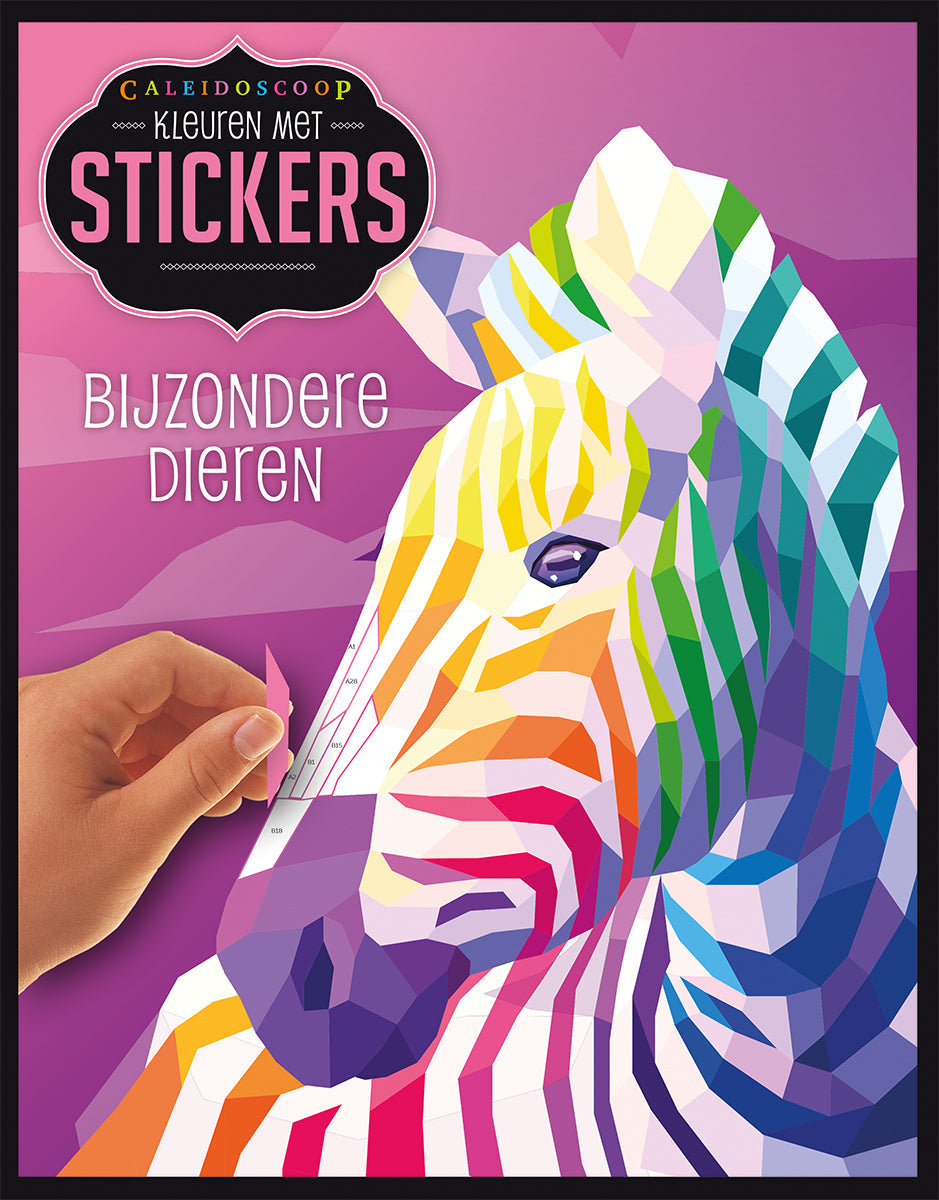 Lantaarn Publishers Kinderboeken Kopie van Kleuren met stickers - Bijzonder dieren 9789463547437 woonaccessoires homedecoratie