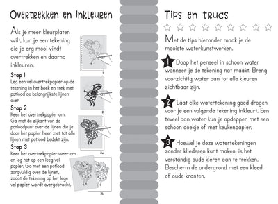 Lantaarn Publishers Kinderboeken Magisch waterkleurboek Feeën 9789463548113 woonaccessoires homedecoratie