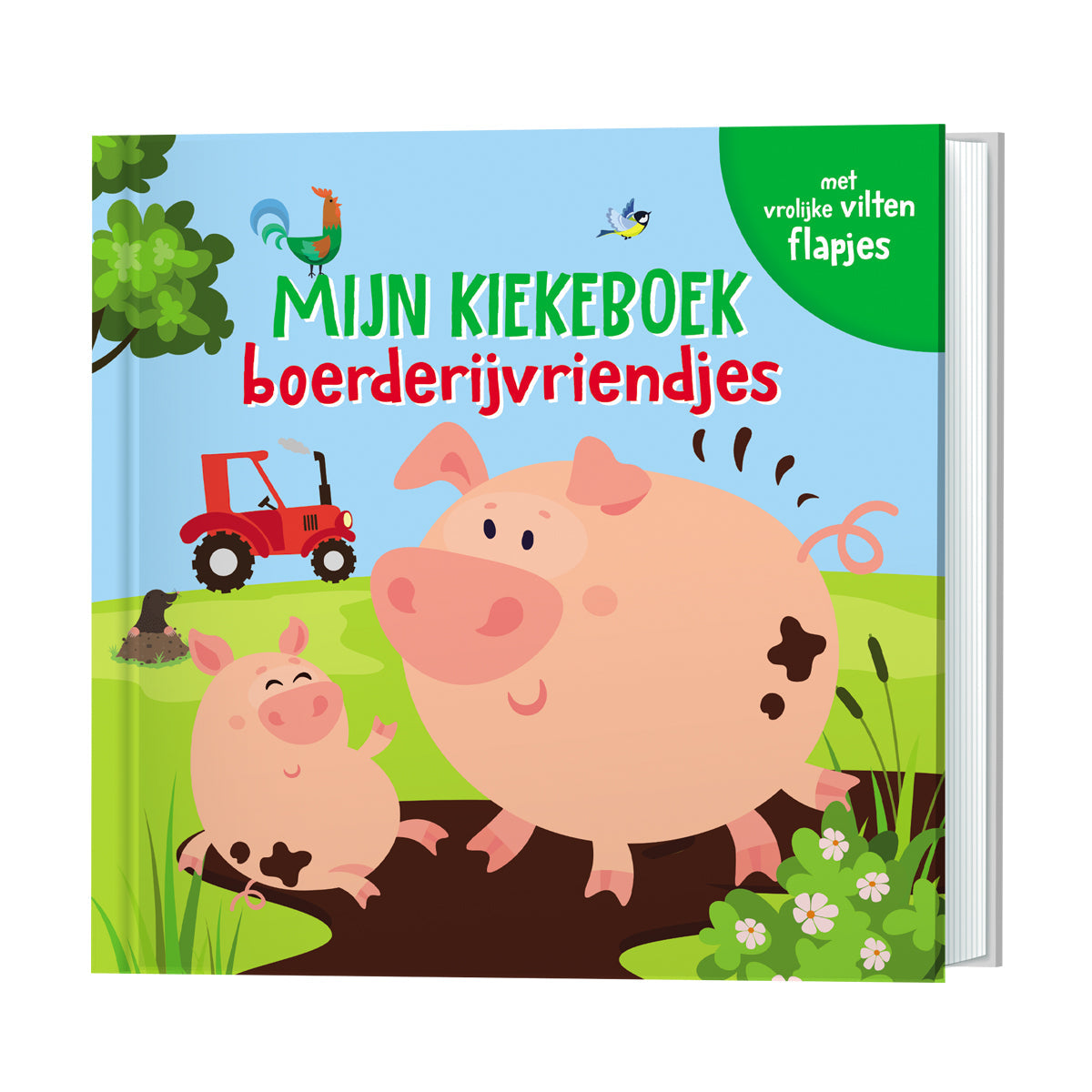 Lantaarn Publishers Kinderboeken Mijn kiekeboek - Boerderijvriendjes 9789463544948 woonaccessoires homedecoratie