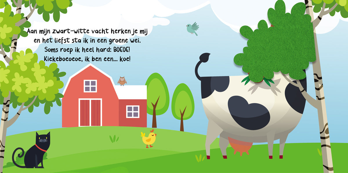 Lantaarn Publishers Kinderboeken Mijn kiekeboek - Boerderijvriendjes 9789463544948 woonaccessoires homedecoratie