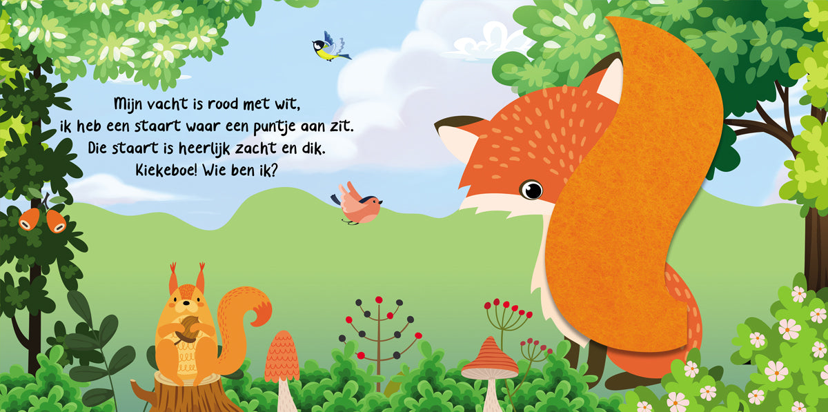 Lantaarn Publishers Kinderboeken Mijn kiekeboek - Bosvriendjes 9789463544894 woonaccessoires homedecoratie