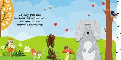 Lantaarn Publishers Kinderboeken Mijn kiekeboek - Bosvriendjes 9789463544894 woonaccessoires homedecoratie