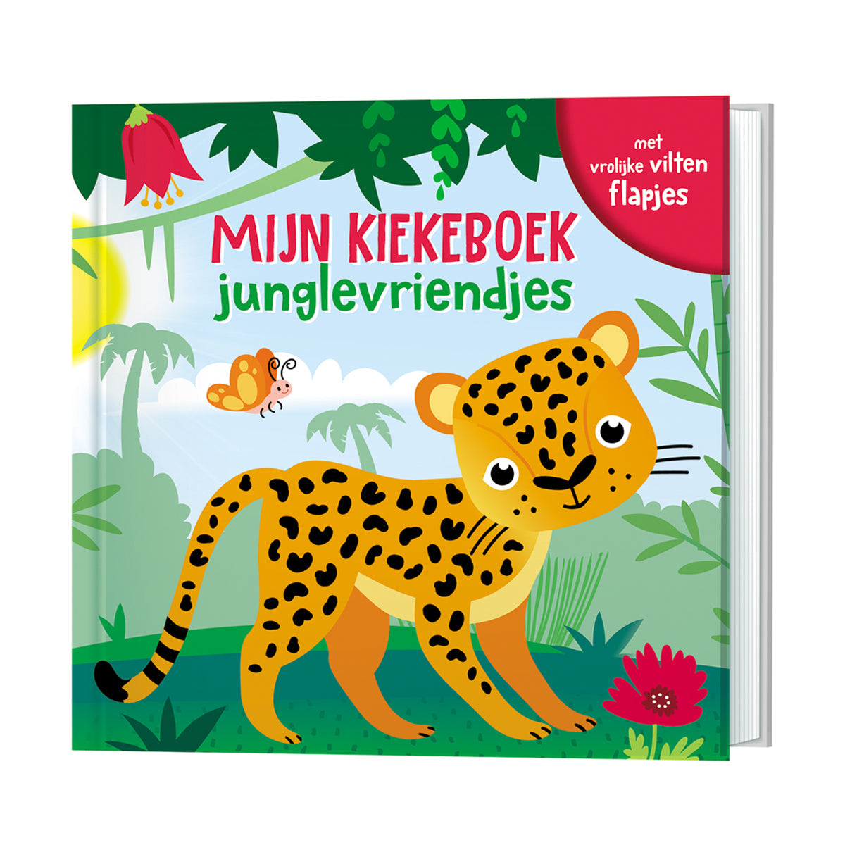 Lantaarn Publishers Kinderboeken Mijn kiekeboek - Junglevriendjes 9789463545488 woonaccessoires homedecoratie
