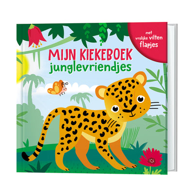 Lantaarn Publishers Kinderboeken Mijn kiekeboek - Junglevriendjes 9789463545488 woonaccessoires homedecoratie