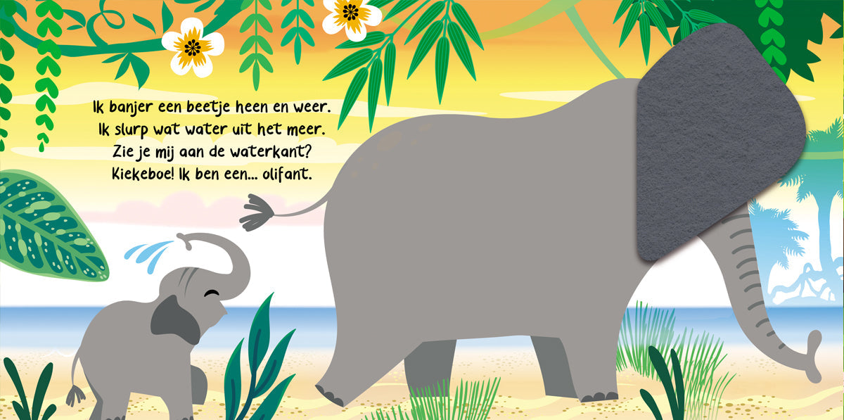 Lantaarn Publishers Kinderboeken Mijn kiekeboek - Junglevriendjes 9789463545488 woonaccessoires homedecoratie