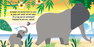 Lantaarn Publishers Kinderboeken Mijn kiekeboek - Junglevriendjes 9789463545488 woonaccessoires homedecoratie