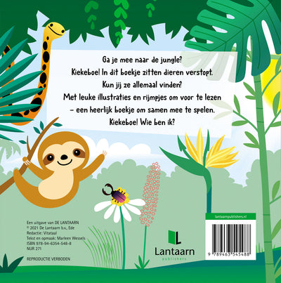 Lantaarn Publishers Kinderboeken Mijn kiekeboek - Junglevriendjes 9789463545488 woonaccessoires homedecoratie