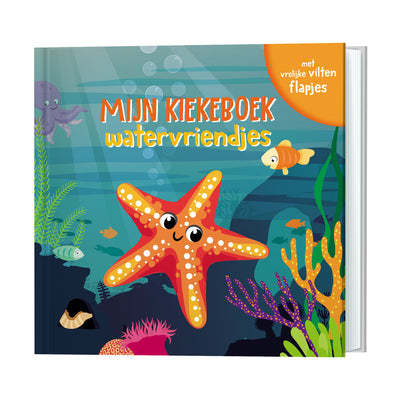 Lantaarn Publishers Kinderboeken Mijn kiekeboek - Watervriendjes 9789463545471 woonaccessoires homedecoratie