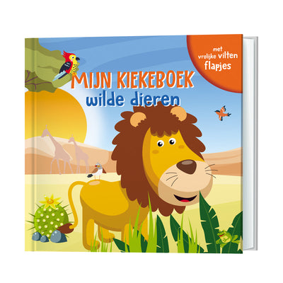 Lantaarn Publishers Kinderboeken Mijn kiekeboek - Wilde dieren 9789463545891 woonaccessoires homedecoratie