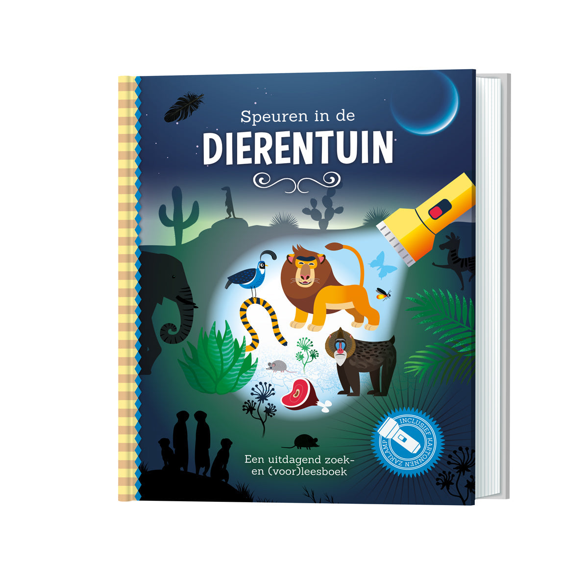 Lantaarn Publishers Kinderboeken Speuren in de dierentuin 9789461889560 woonaccessoires homedecoratie