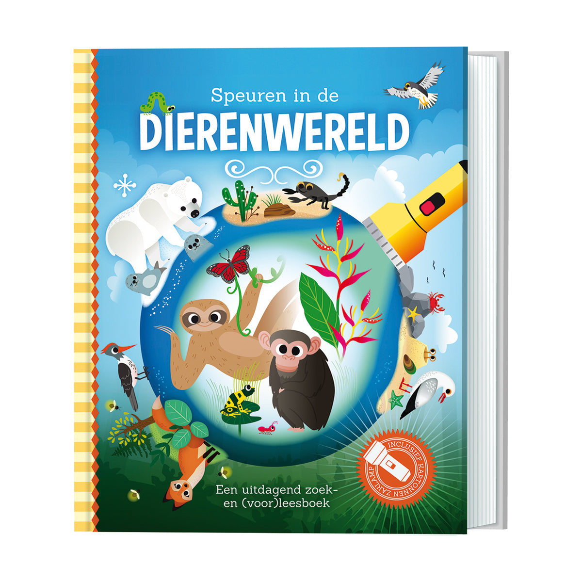Lantaarn Publishers Kinderboeken Speuren in de dierenwereld 9789463545686 woonaccessoires homedecoratie