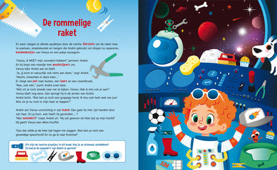 Lantaarn Publishers Kinderboeken Speuren in de ruimte 9789463544788 woonaccessoires homedecoratie