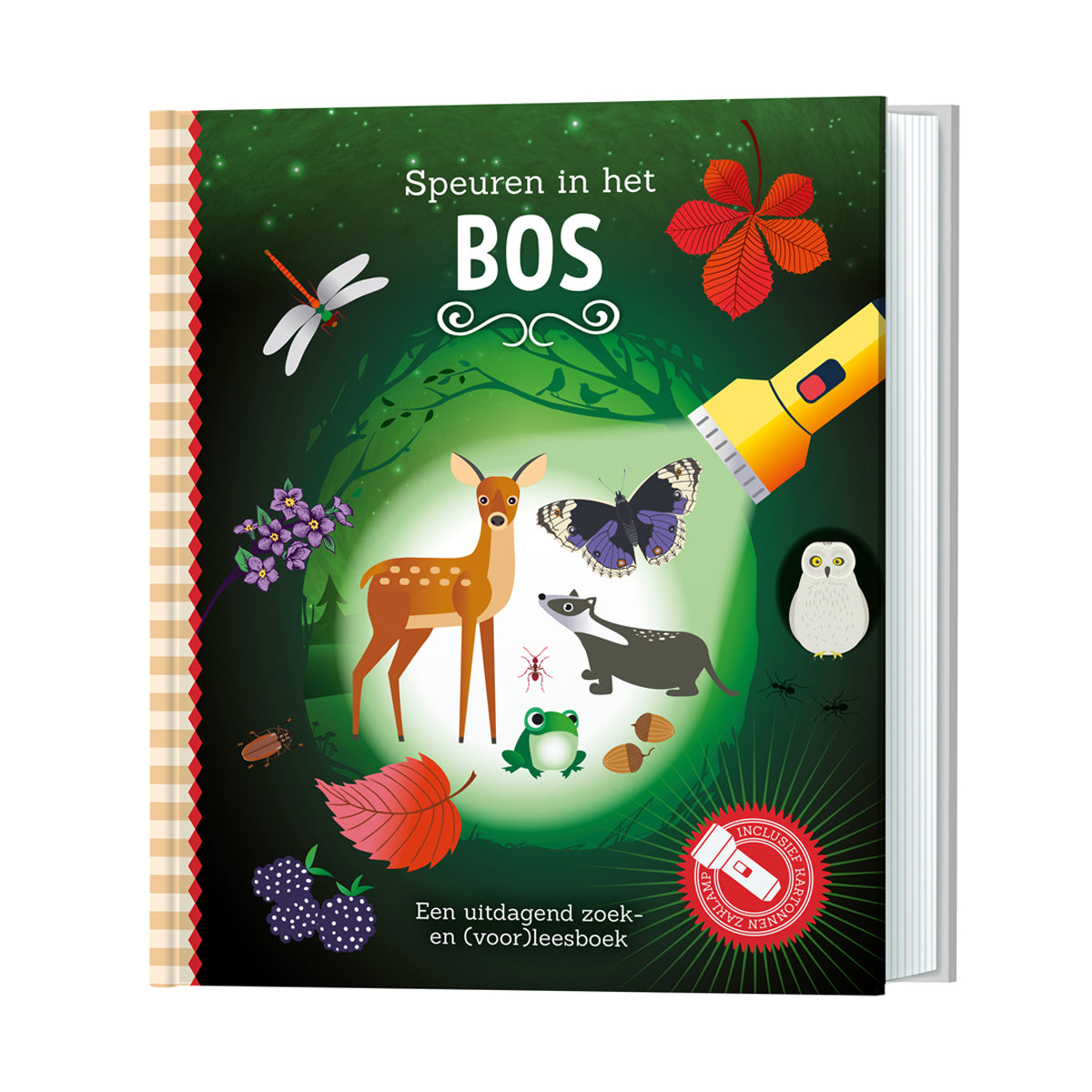 Lantaarn Publishers Kinderboeken Speuren in het bos 9789461888617 woonaccessoires homedecoratie