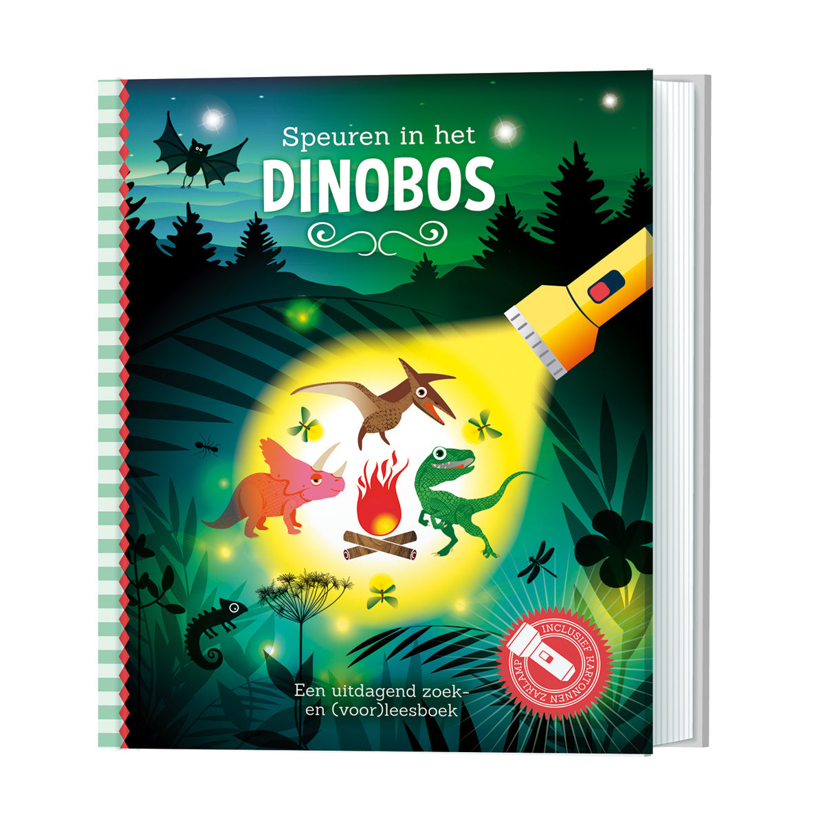 Lantaarn Publishers Kinderboeken Speuren in het dinobos 9789461888143 woonaccessoires homedecoratie