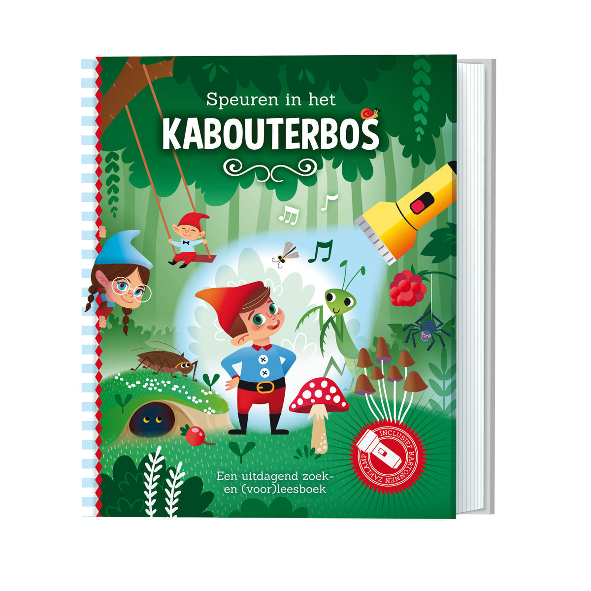 Lantaarn Publishers Kinderboeken Speuren in het kabouterbos 9789463546416 woonaccessoires homedecoratie