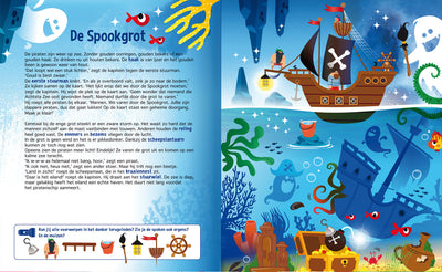 Lantaarn Publishers Kinderboeken Speuren met piraten 9789463548106 woonaccessoires homedecoratie