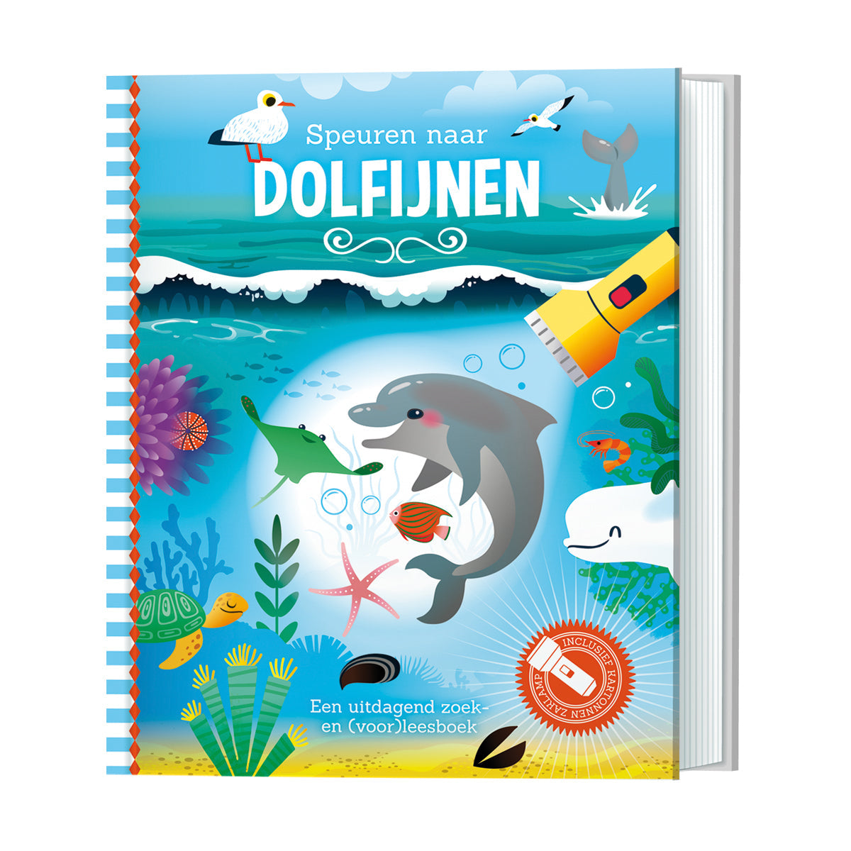 Lantaarn Publishers Kinderboeken Speuren naar dolfijnen 9789463544405 woonaccessoires homedecoratie
