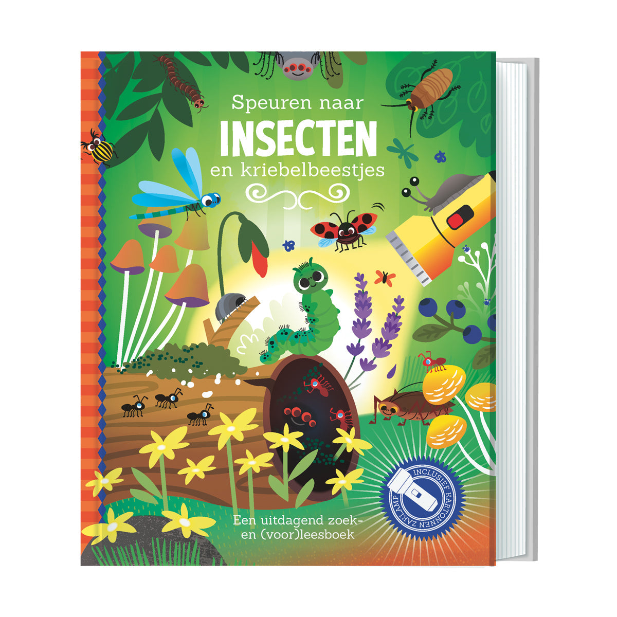 Lantaarn Publishers Kinderboeken Speuren naar insecten 9789463548458 woonaccessoires homedecoratie