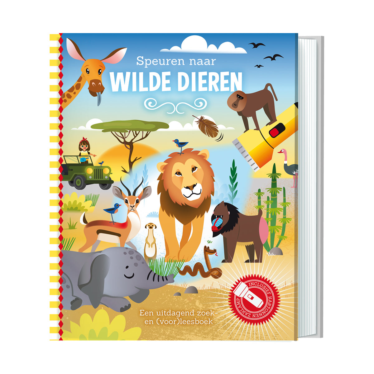 Lantaarn Publishers Kinderboeken Speuren naar wilde dieren 9789463547109 woonaccessoires homedecoratie