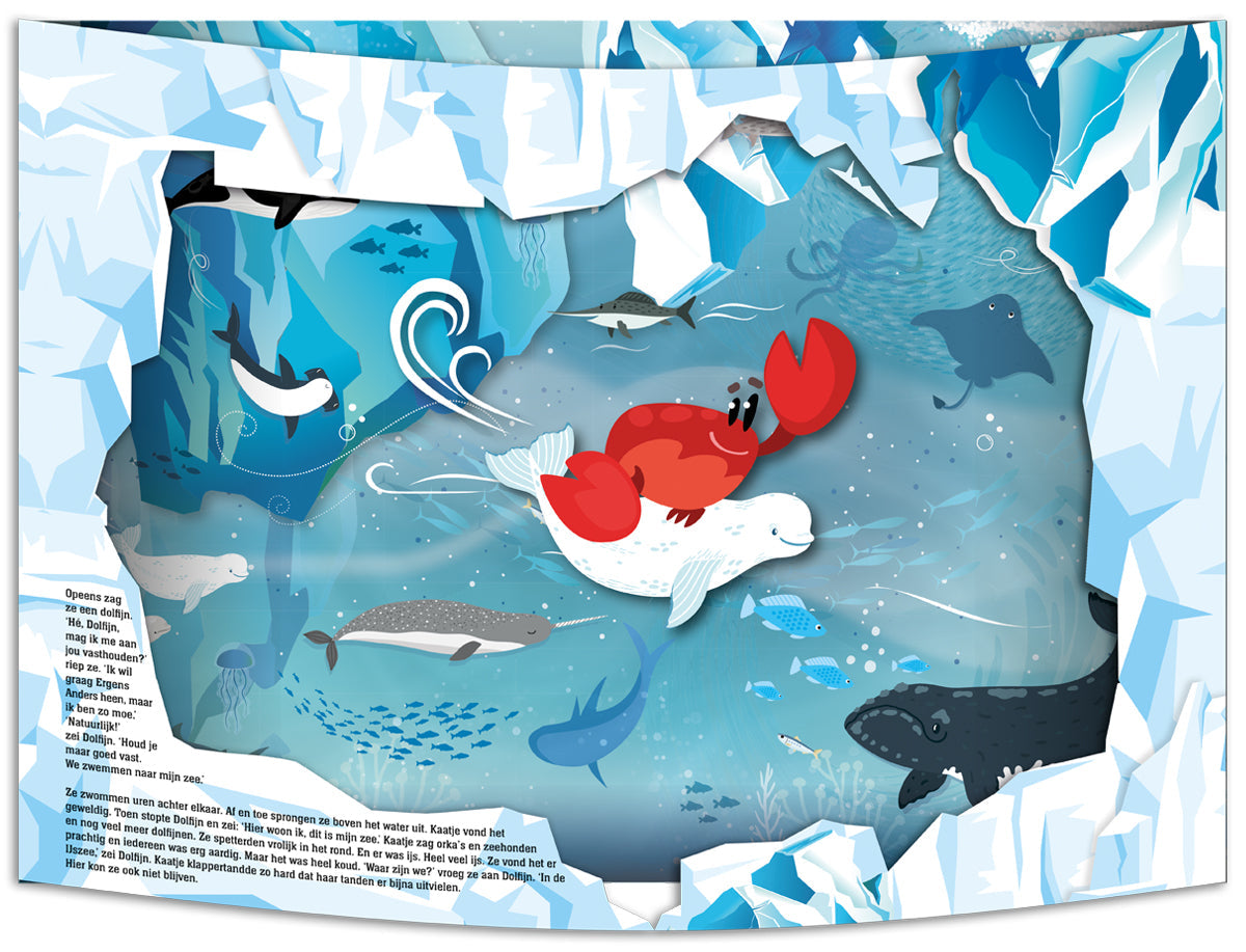 Lantaarn Publishers Kinderboeken Wondere wereld pop-up - Avontuur in de zee 9789463545358 woonaccessoires homedecoratie
