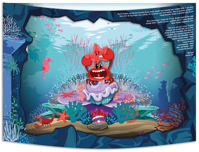 Lantaarn Publishers Kinderboeken Wondere wereld pop-up - Avontuur in de zee 9789463545358 woonaccessoires homedecoratie