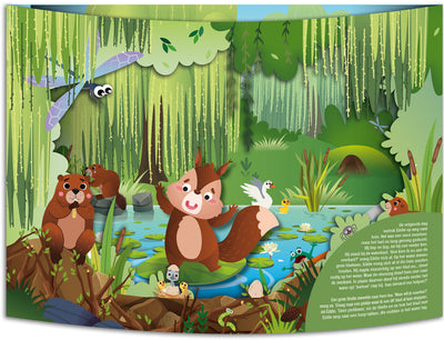 Lantaarn Publishers Kinderboeken Wondere wereld pop-up - Avontuur in het bos woonaccessoires homedecoratie