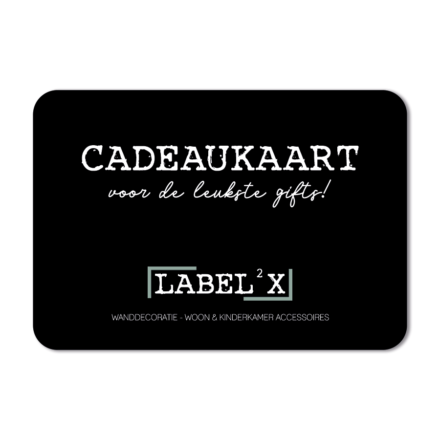 Label2X Cadeau € 10 / Neutraal / Ja Cadeaukaart fysiek