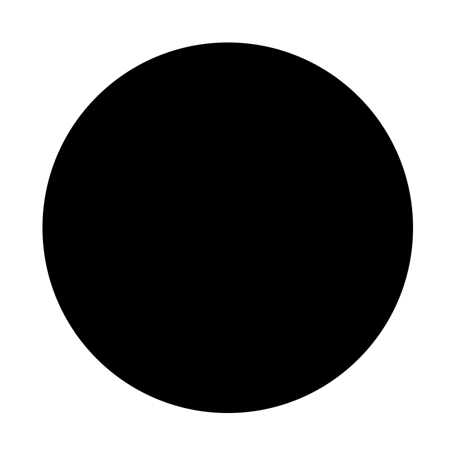 Label2X blanco muurcirkel Blanco muurcirkel zwart 2 stuks