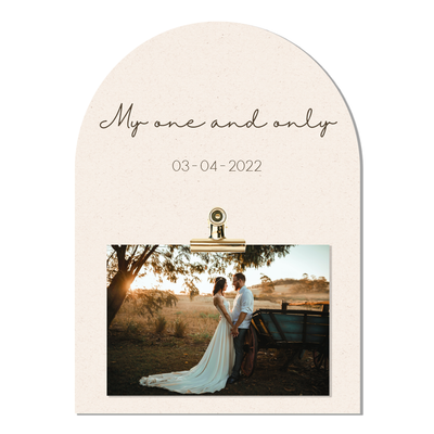 Label2X Huwelijk Boog clipboard modern 6090343817872 BC-001 woonaccessoires homedecoratie