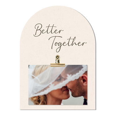 Label2X Huwelijk Boog clipboard tekst 6090351883869 BC-002 woonaccessoires homedecoratie