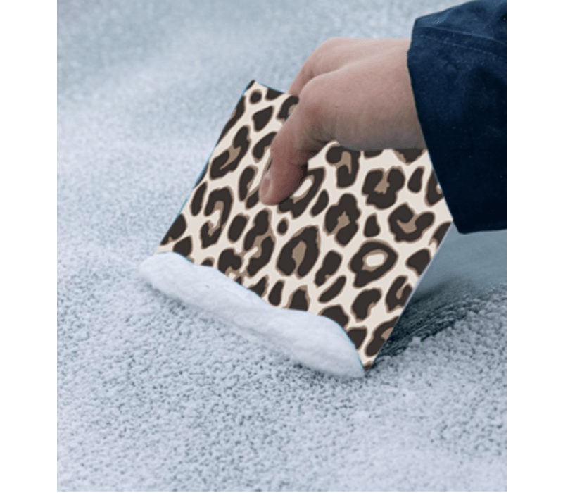 Label2X Minigift ijskrabber leopard