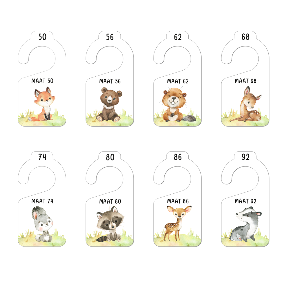 Label2X Kastverdelers woodland woonaccessoires homedecoratie