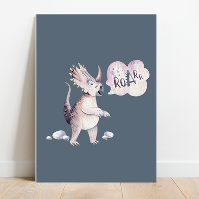 Label2X Kinderkamerposter Kinderkamer poster roar woonaccessoires homedecoratie