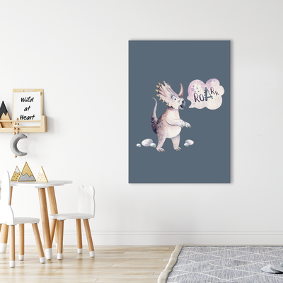 Label2X Kinderkamerposter Kinderkamer poster roar woonaccessoires homedecoratie