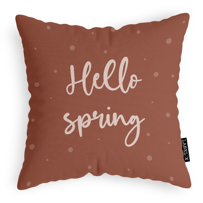 Label2X Kussen Kussen hello spring