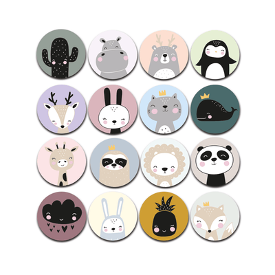 Label2X Spel Memoryspel animals