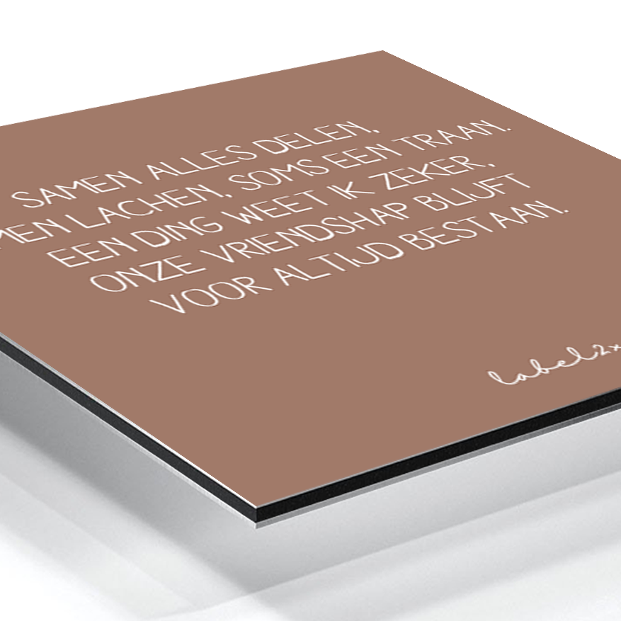 Label2X Minigift Minigift samen alles delen woonaccessoires homedecoratie