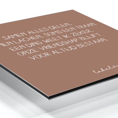 Label2X Minigift Minigift samen alles delen woonaccessoires homedecoratie