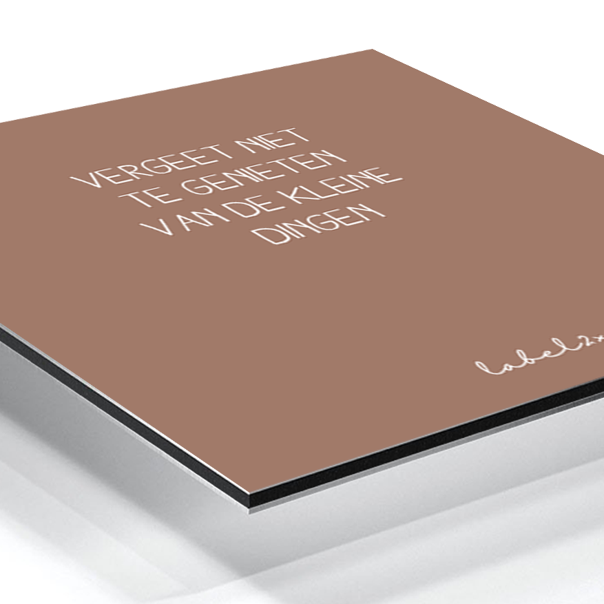 Label2X Minigift Minigift vergeet niet woonaccessoires homedecoratie
