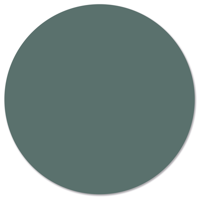 Label2X Muurcirkel Muurcirkel effen green