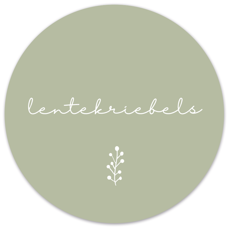 Label2X Muurcirkel Muurcirkel lentekriebels groen woonaccessoires homedecoratie