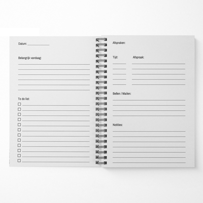 Label2X Planner Planner natural